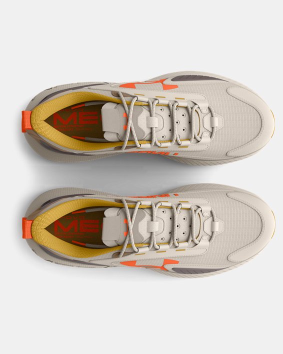 Unisex UA HOVR™ Mega 2 MVMNT Sportstyle Shoes, Gray, pdpMainDesktop image number 2